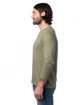 Alternative Unisex Long-Sleeve Go-To-Tee T-Shirt military ModelSide