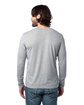 Alternative Unisex Long-Sleeve Go-To T-Shirt heather gray ModelBack