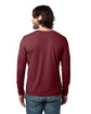 Alternative Unisex Long-Sleeve Go-To T-Shirt heather currant ModelBack