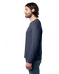 Alternative Unisex Long-Sleeve Go-To T-Shirt hthr mdnite navy ModelSide