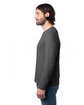 Alternative Unisex Long-Sleeve Go-To T-Shirt dark heathr grey ModelSide