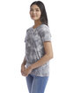 Alternative Ladies' Her Printed Go-To T-Shirt grey tie dye ModelQrt