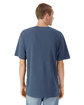 American Apparel Unisex Garment Dyed T-Shirt faded navy ModelBack