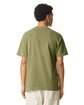 American Apparel Unisex Garment Dyed T-Shirt faded army ModelBack