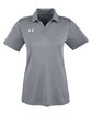 Under Armour Ladies' Tech Polo graph/ white _040 FlatFront