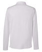Under Armour Men's Corporate Long-Sleeve Performance Polo white _100 OFBack
