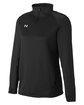 Under Armour Ladies' Command Quarter-Zip black/ wht _001 OFQrt