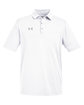 Under Armour Men's Tech Polo wht/ md gry _100 OFFront