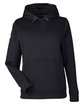 Under Armour Ladies' Storm Armourfleece black/ white_001 OFFront