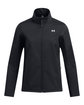 Under Armour Ladies' ColdGear Infrared Shield 2.0 Jacket black/ white_002 OFFront