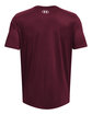 Under Armour Men's Team Tech T-Shirt maroon/ wht _609 OFBack