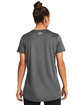 Under Armour Ladies' Team Tech T-Shirt cstl rck/ wh_025 ModelBack