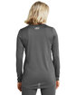 Under Armour Ladies' Team Tech Long-Sleeve T-Shirt cstl rck/ wh_025 ModelBack