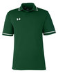 Under Armour Men's Tipped Teams Performance Polo for grn/ wh _301 OFFront