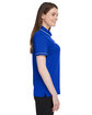 Under Armour Ladies' Tipped Teams Performance Polo royal/ white_400 ModelSide