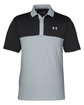 Under Armour Men's Performance 3.0 Colorblock Polo stl/ blk/ st_035 OFFront