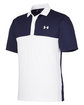 Under Armour Men's Performance 3.0 Colorblock Polo wh/ m nv/ wh_100 OFQrt