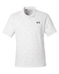 Under Armour Men's 3.0 Printed Performance Polo white/ black_005 OFFront