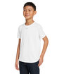 Under Armour Youth Tech Team T-Shirt wht/ md gry _100 ModelQrt