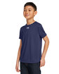 Under Armour Youth Tech Team T-Shirt mid nvy/ wht_410 ModelQrt