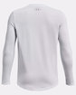 Under Armour Youth Tech Team Long-Sleeve T-Shirt wht/ md gry _100 ModelBack