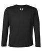 Under Armour Youth Tech Team Long-Sleeve T-Shirt black/ white_001 OFFront