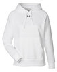Under Armour Ladies' Rival Fleece Hooded Sweatshirt white/ black_100 OFFront