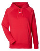 Under Armour Ladies' Rival Fleece Hooded Sweatshirt red/ white_601 OFFront