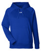 Under Armour Ladies' Rival Fleece Hooded Sweatshirt royal/ white_400 OFFront