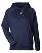 Under Armour Ladies' Rival Fleece Hooded Sweatshirt mid nvy/ wht_410 OFFront