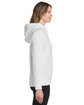Under Armour Ladies' Rival Fleece Hooded Sweatshirt white/ black_100 ModelSide