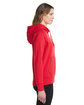 Under Armour Ladies' Rival Fleece Hooded Sweatshirt red/ white_601 ModelSide