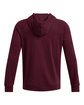 Under Armour Men's Rival Fleece Hooded Sweatshirt maroon/ wht _609 OFBack