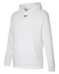 Under Armour Men's Rival Fleece Hooded Sweatshirt white/ black_100 OFQrt
