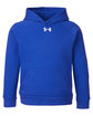 Under Armour Youth Rival Fleece Hooded Sweatshirt royal/ white_400 OFFront