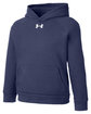 Under Armour Youth Rival Fleece Hooded Sweatshirt mid nvy/ wht_410 OFQrt