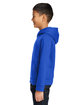 Under Armour Youth Rival Fleece Hooded Sweatshirt royal/ white_400 ModelSide