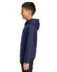 Under Armour Youth Rival Fleece Hooded Sweatshirt mid nvy/ wht_410 ModelSide