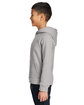 Under Armour Youth Rival Fleece Hooded Sweatshirt md gr/ wh_012 ModelSide