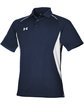 Under Armour Men's Title Polo 2.0 mid nvy/ wht_410 OFQrt