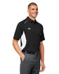 Under Armour Men's Title Polo 2.0 black/ white_001 ModelQrt