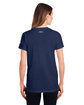 Under Armour Ladies' Athletic 2.0 T-Shirt mid nvy/ wht_410 ModelBack