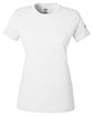 Under Armour Ladies' Athletic 2.0 T-Shirt white/ black_100 OFFront