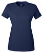 Under Armour Ladies' Athletic 2.0 T-Shirt mid nvy/ wht_410 OFFront