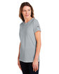 Under Armour Ladies' Athletic 2.0 T-Shirt md gr mh/ wh_011 ModelQrt