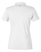 Under Armour Ladies' Recycled Polo white/ blk_100 OFBack
