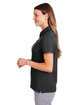 Under Armour Ladies' Recycled Polo black/ black_001 ModelSide