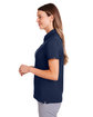 Under Armour Ladies' Recycled Polo md navy/ blk_410 ModelSide