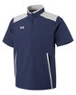 Under Armour Men's Motivate 3.0 Short Sleeve Half-Zip mid nvy/ wh _410 OFQrt