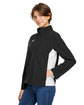 Under Armour Ladies' Rival Stretch Jacket blk/ wh/ wh_001 ModelQrt